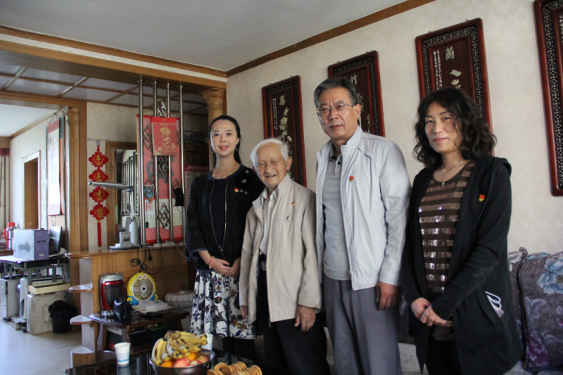 中共青海省第三建筑工程有限公司支部委員會開展“走訪慰問暖人心，紅色精神永傳承”活動