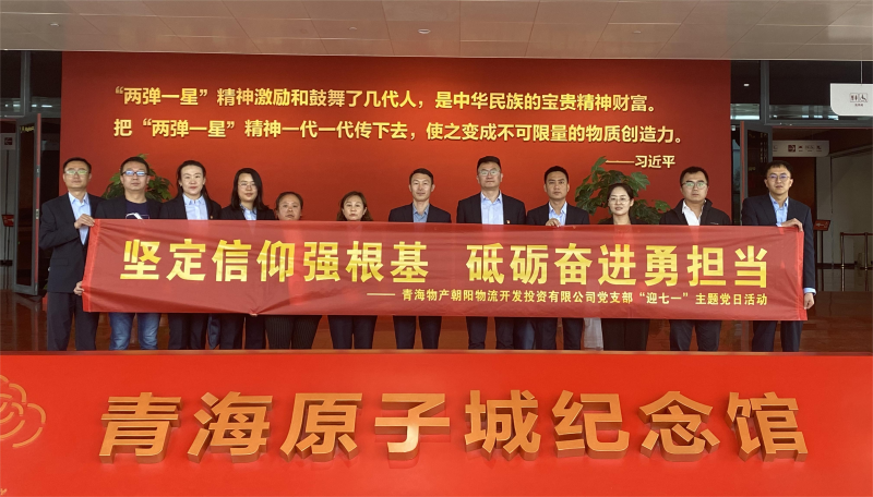 堅(jiān)定信仰強(qiáng)根基，砥礪奮進(jìn)勇?lián)?dāng) 朝物開投公司黨支部開展迎“七一”主題黨日活動