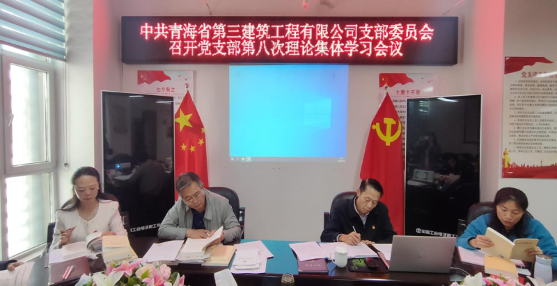 三建公司黨支部召開(kāi)第八次理論集體學(xué)習(xí)會(huì) ----集團(tuán)黨委委員、紀(jì)委書(shū)記講主題教育專(zhuān)題黨課